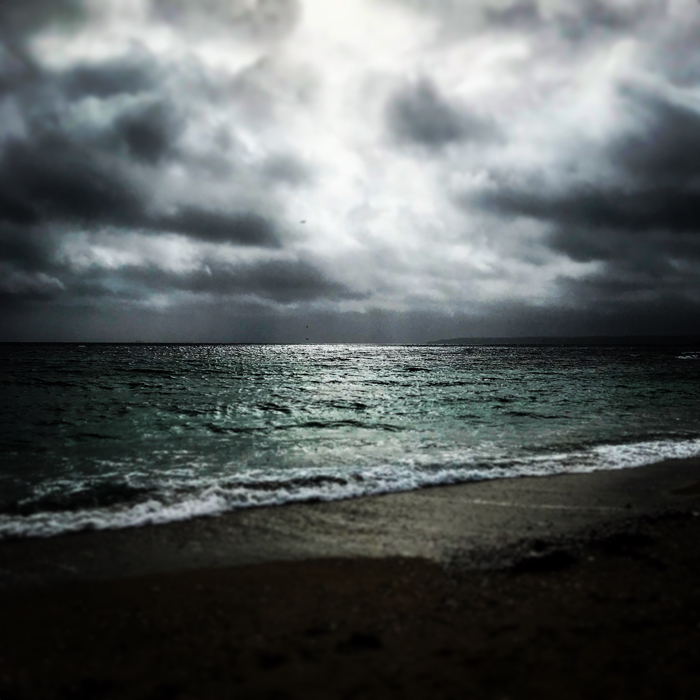 Stormy Beach Clouds